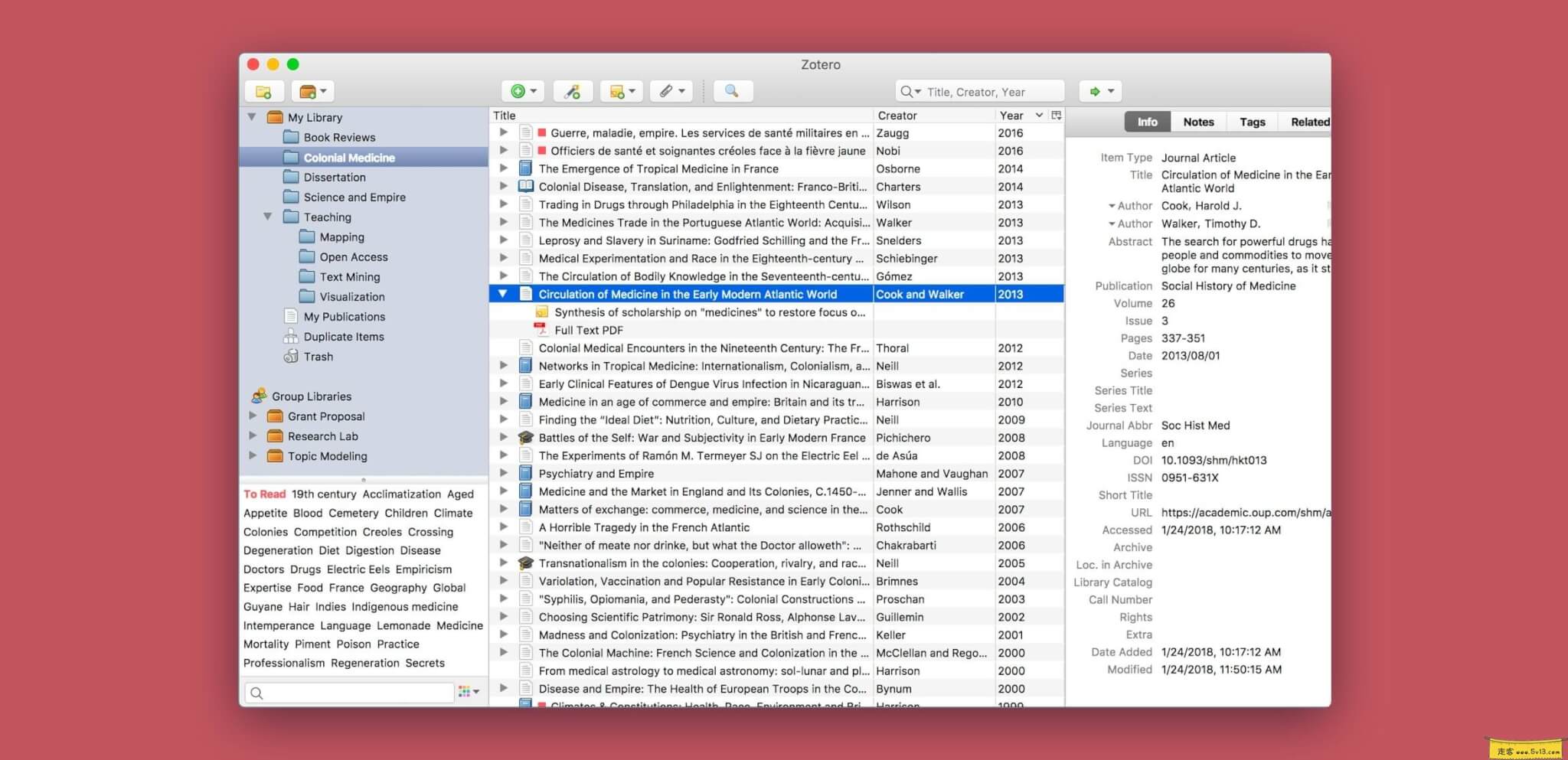 Zotero Mac版：Mac上优秀的文献管理软件插图走客