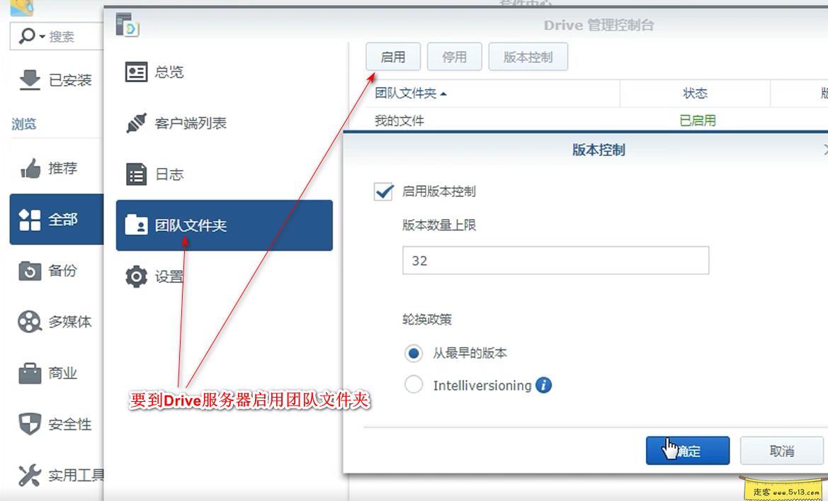 群晖nas使用教程22：Drive强大协同办公套件 - 群晖教程插图3走客